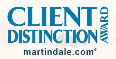 Client Distinction Award Martindale.com